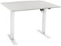 AlzaErgo Table ET2.1 weiß + Platte TTE-12 120 cm x 80 cm - Weißes Furnier - Höhenverstellbarer Tisch