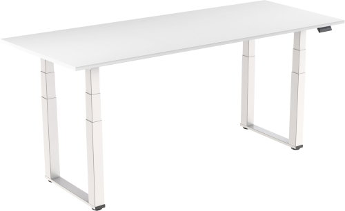 AlzaErgo Table ET7 Heavy Duty white + top 160×80 cm laminate white Main image AlzaErgo Table ET7 Heavy Duty white + top 160×80 cm laminate white - Height Adjustable Desk - Main image