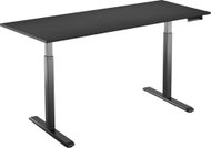 AlzaErgo Table ET2 black + top 160×80 cm laminate black - Height Adjustable Desk