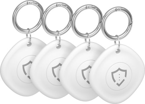 AlzaGuard Hero Tag with FindMy 4 ks bílý - Bluetooth lokalizační čip - Hlavní obrázek
