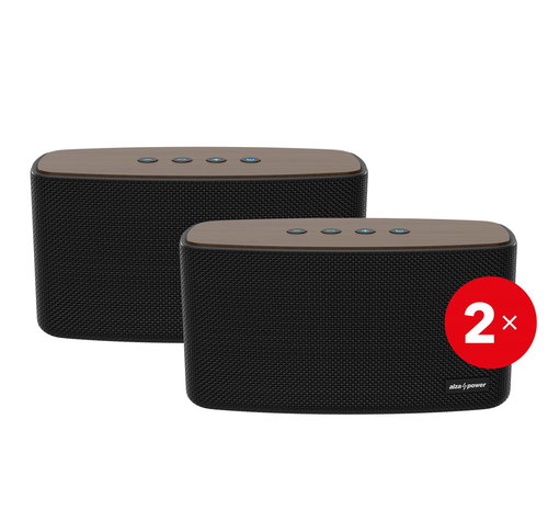 AlzaPower AURA A2 Black 2 pcs - Set - Main image