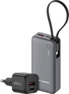 AlzaPower Compact Explorer Plus černá - Set