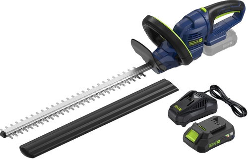 AlzaTools CHT20V BatteryONE 20 V + 2,4A nabíjačka + 2Ah batéria - Nožnice na živý plot - Hlavný obrázok