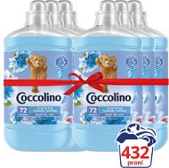 COCCOLINO Blue Splash 6 × 1,8 l (432 mosás) - Öblítő