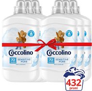 COCCOLINO Sensitive 6 × 1,8 l (432 mosás) - Öblítő