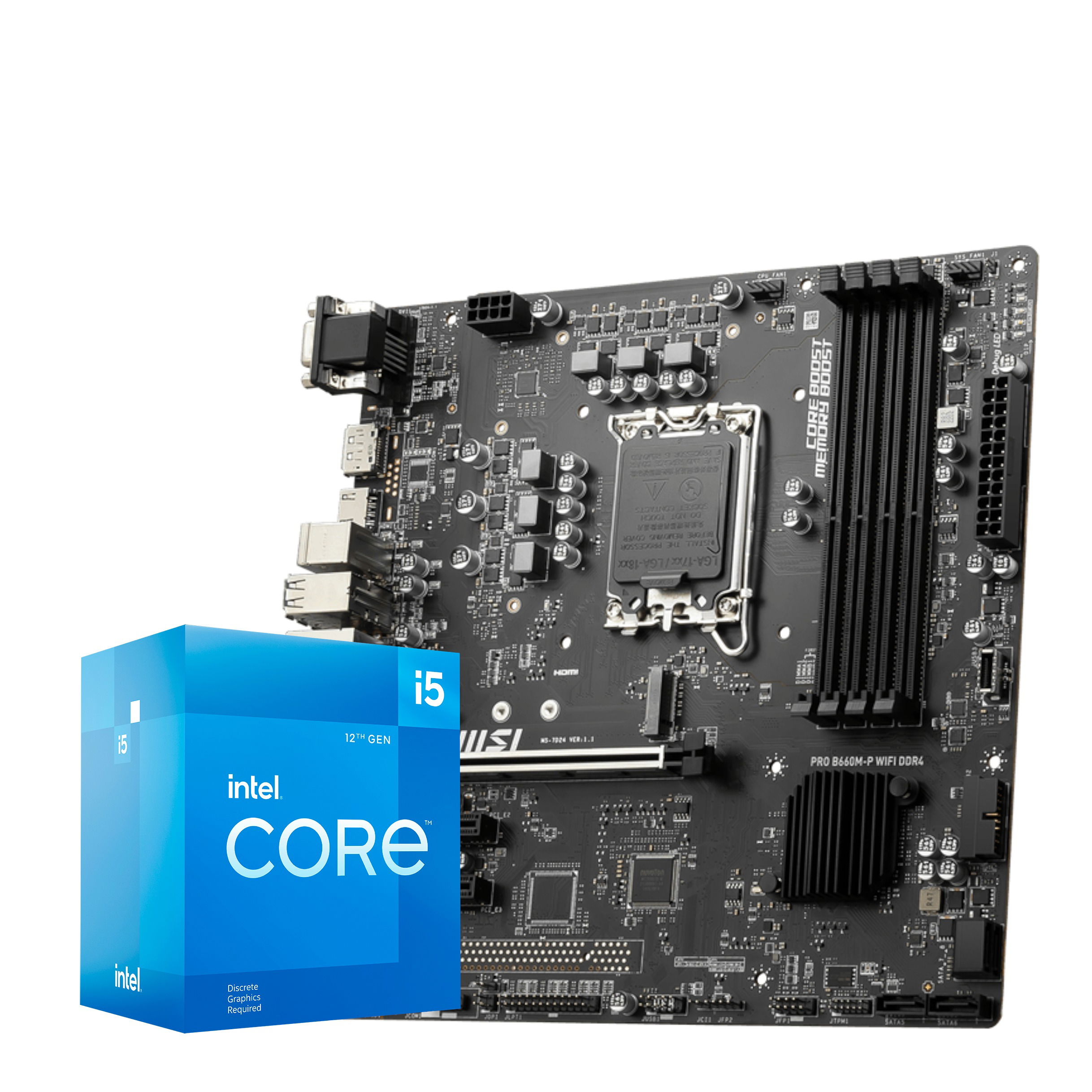 Core i5-12400F+B660M Steel Legend Asrock B660m steel legend