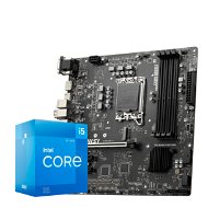 Intel Core i5-12400F + MSI PRO B660M-P WIFI DDR4 - Szett