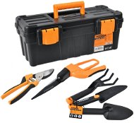 FERRIDA Tool Box 33cm + B-Pruner + Grass Shears + Garden Tools Set 3pcs - Tool Set