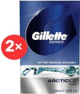 GILLETTE Series Arctic Ice 2× 100 ml - Voda po holení