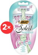 BIC Miss Soleil Sensitive 2× 3 ks - Jednorazové dámske holiace strojčeky