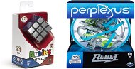 Perplexus Kezdő 2019 + Rubik kocka 3x3 fémes - Logikai játék