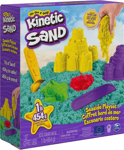 Kinetic Sand Scented Ice Cream Scoops + Sea Play Set - Kinetic Sand