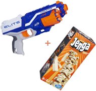Nerf Elite Disruptor + Jenga - Toy Gun
