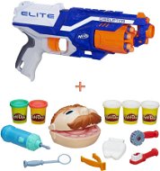 Nerf Elite Disruptor + Play-Doh – Zubár - Detská pištoľ