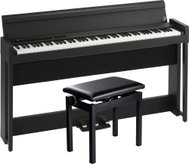 KORG C1 BK + KORG PC-300BK - Digital Piano