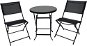 LA PROROMANCE Kerti bútor szett G10B+T10B 1. asztal+2 szék - Kerti bútor