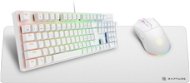 Rapture ELITE Gaming Set biely - Set klávesnice a myši
