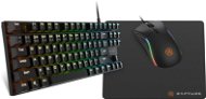Rapture STARTER Gaming Set Black - Keyboard and Mouse Set