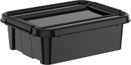 Siguro Pro Box Recycled 21 l, 39,5 x 17,5 x 51 cm, schwarz - Aufbewahrungsbox