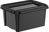 Siguro Pro Box Recycled 32 l, 39,5 x 26 x 51 cm, schwarz - Aufbewahrungsbox
