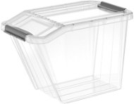 Siguro Pro Box Slanted 58 l, 40 x 44 x 64,7 cm, transparent - Aufbewahrungsbox