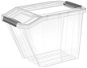 Siguro Pro Box Slanted 58 l, 40 x 44 x 64,7 cm, transparent - Aufbewahrungsbox