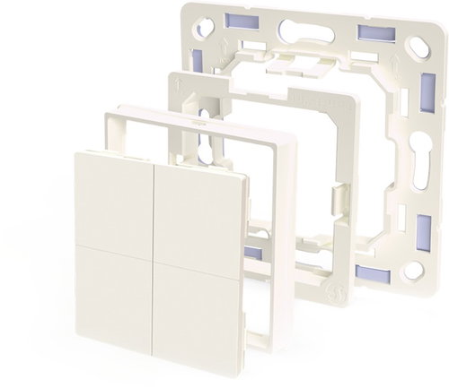 Shelly Blu Wall Switch 4 (for Legrand frames) - Light Switch - Main image