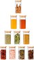 Siguro Set of Bamboo spices, 0,28 l, 10 pcs - Spice Container Set