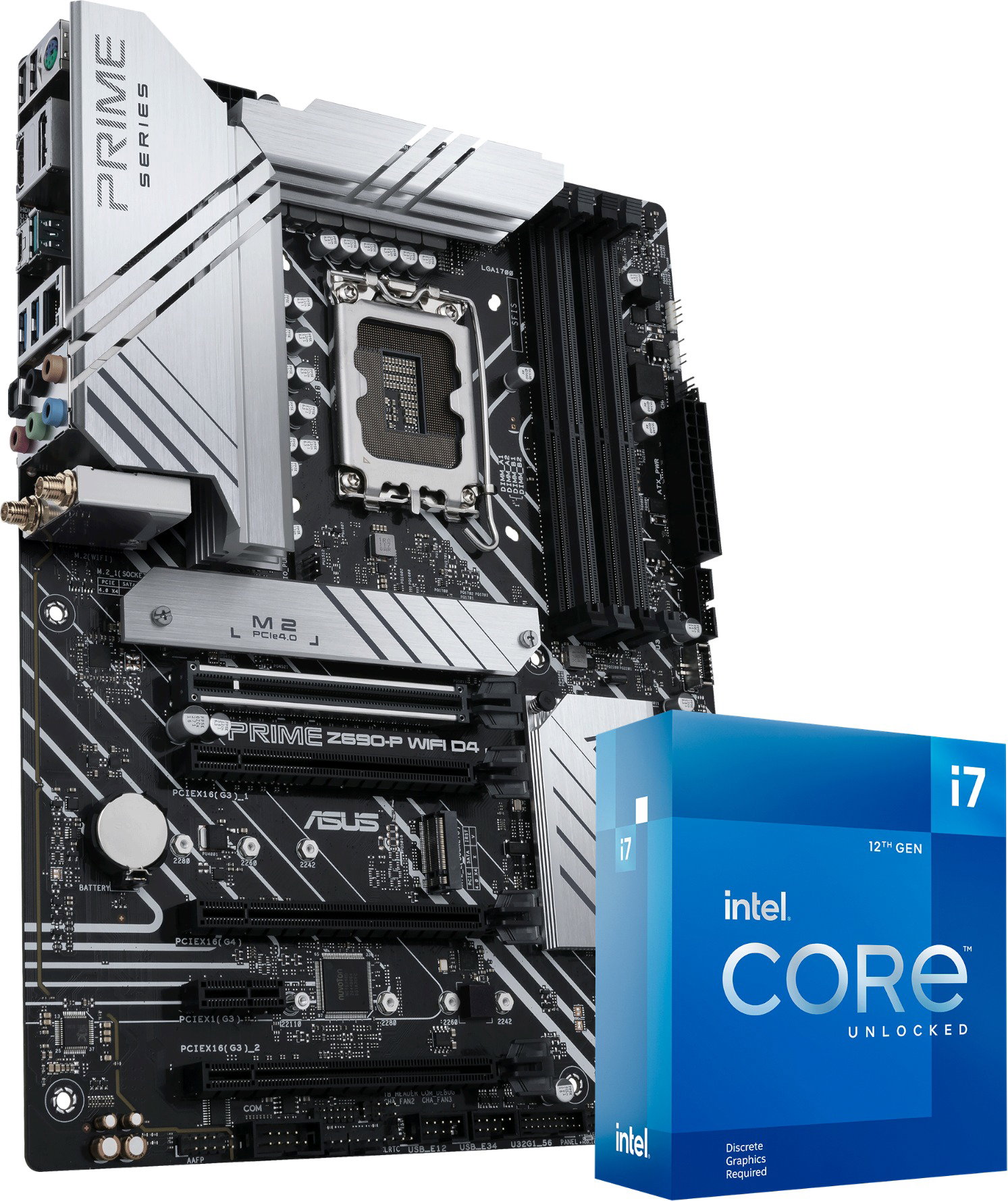 Intel Core i7-12700KF + ASUS PRIME Z690-P D4-CSM - Set | Alza.cz