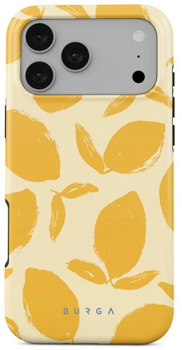 Burga Tough Magsafe Case Lemon Tart iPhone 17 Pro Max - Phone Cover - Main image