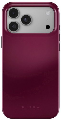 Burga Tough MagSafe Case Dark Cherry iPhone 18 Pro - Phone Cover - Main image