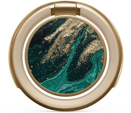 Burga Emerald Pool Gold Ringholder - Phone holder - Main image