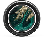 Burga Emerald Pool Gunmetal Ringholder - Phone Holder