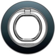 Burga Magnetic Ring Holder Silver Black Hole - Phone holder