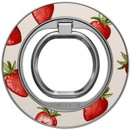 Burga Magnetic Ring Holder Silver Freshly Picked - Phone holder