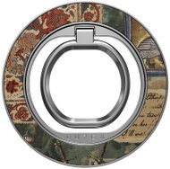 Burga Magnetic Ring Holder Silver Oath - Phone holder