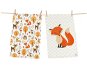 Butter Kings Set of 2 Wipes, FOREST FRIENDS - Dish Cloth