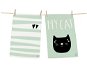 Butter Kings My Cat My Love Kitchen Towel Set - Dish Cloth