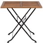 PARKLIFE Folding Table 80x80cm black/brown - Garden Table