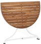 PARKLIFE Brown / white balcony folding table - Table