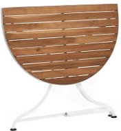 PARKLIFE Balkónový skladací stolík hnedá/biela - Stolík