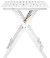 LODGE Skladací stôl biely - Záhradný stôl