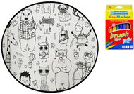 Kusový koberec Omalovánky – Happy Friends - Carpet