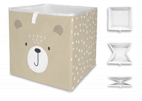 Butter Kings dots from the forest, 32 × 32 cm - Storage Box - Main image