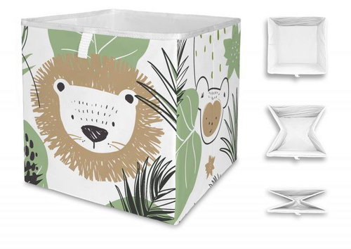 Butter Kings safari, 32 × 32 cm - Storage Box - Main image