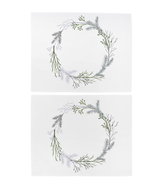 Butter Kings Christmas twigs placemat, 45 × 35 cm - Placemat