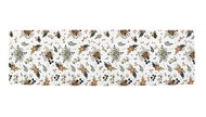 Butter Kings Běhoun Festive flowers, 140 × 40 cm - Runner