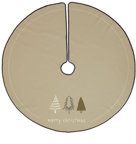Butter Kings Placemat tiny trees - Christmas Tree Mat - Main image