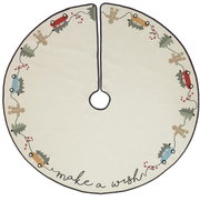 Butter Kings Under the tree happy toys - Christmas Tree Mat