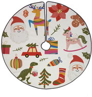 Butter Kings Christmas tree mat Christmas team - Christmas Tree Mat